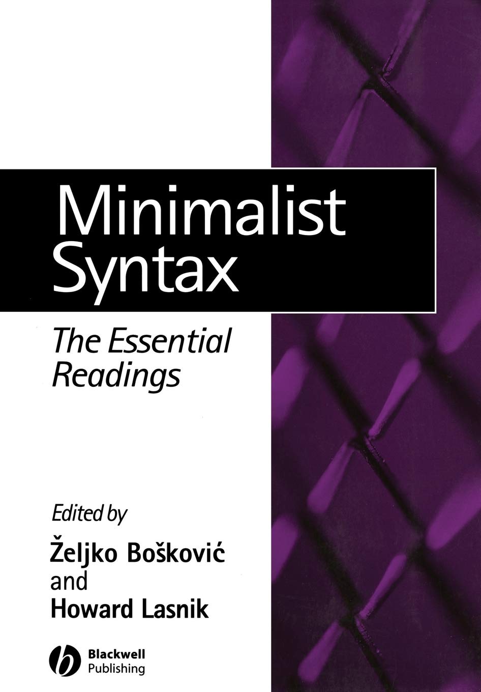 Amazon | Minimalist Syntax: The Essential Readings (Linguistics